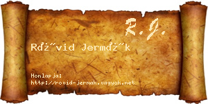 Rövid Jermák névjegykártya